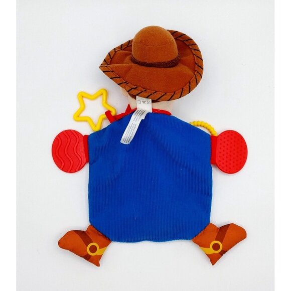 Disney Baby Toy Story Pixar Woody Activity Teether Crinkle Lovey 10" - Picture 2 of 3